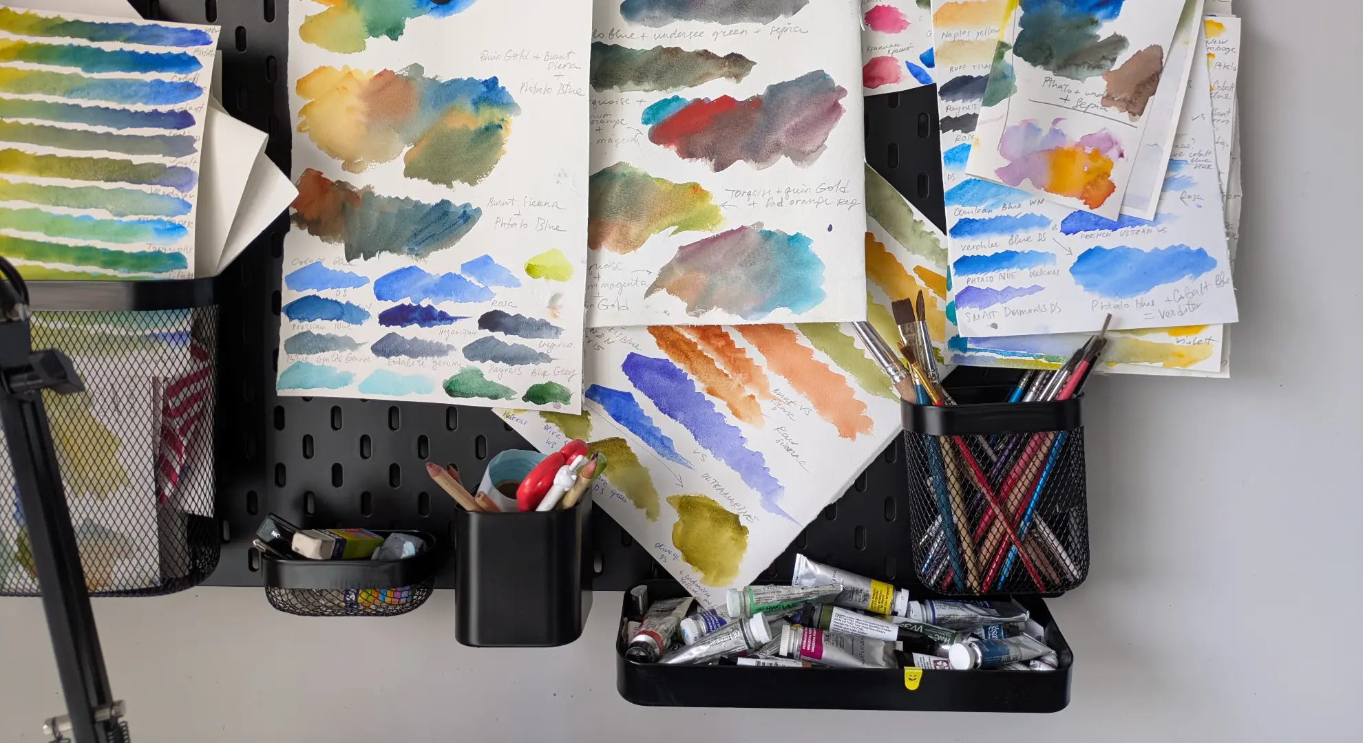 Watercolour painting by Nadia Poe